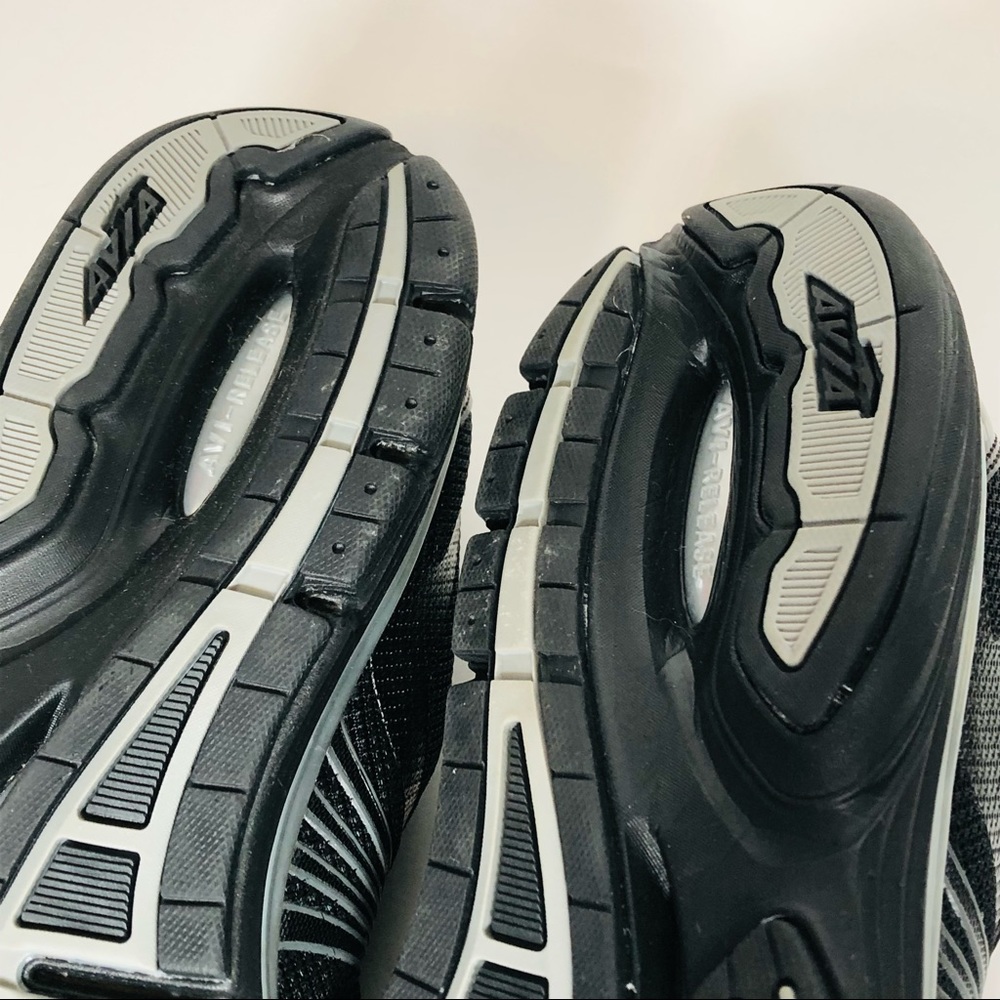 Avia Running Shoes Black Men's Size 10 Athletic Sneakers - Picture 8 of 9
